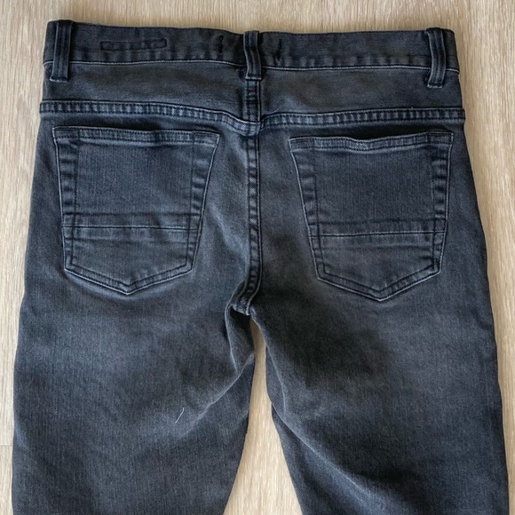 PacSun Stacked Skinny High-Rise Faded Black Jeans - Picture 7 of 7